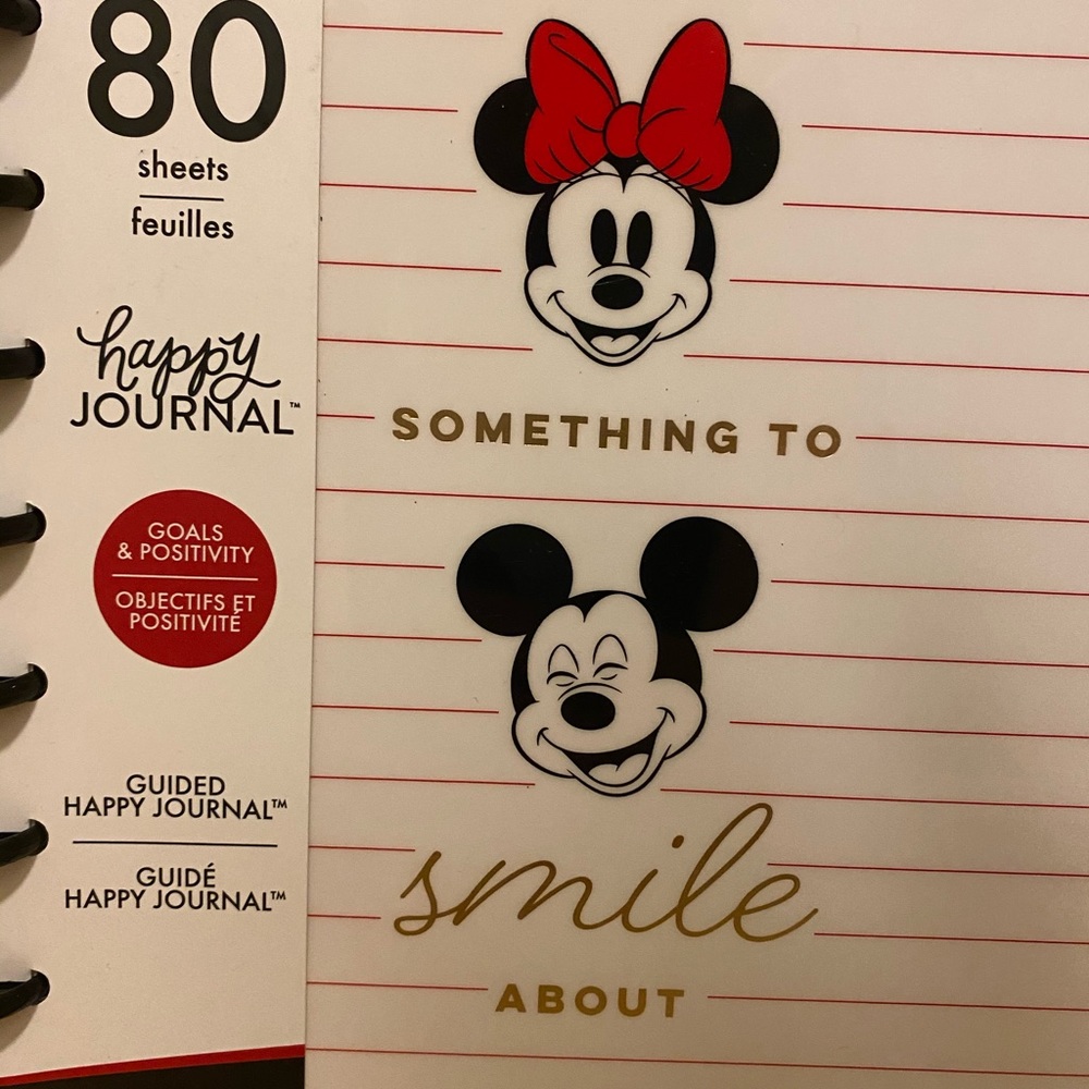 Goals Disney Classic Happy Planner Journal